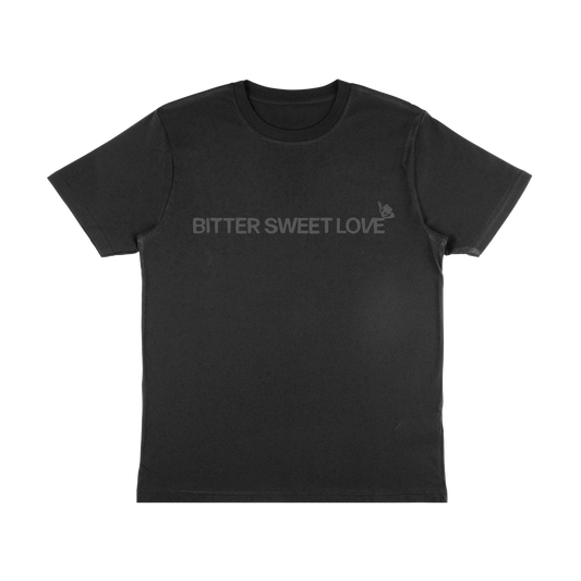 Bitter Sweet Love US Tour Charcoal Tee