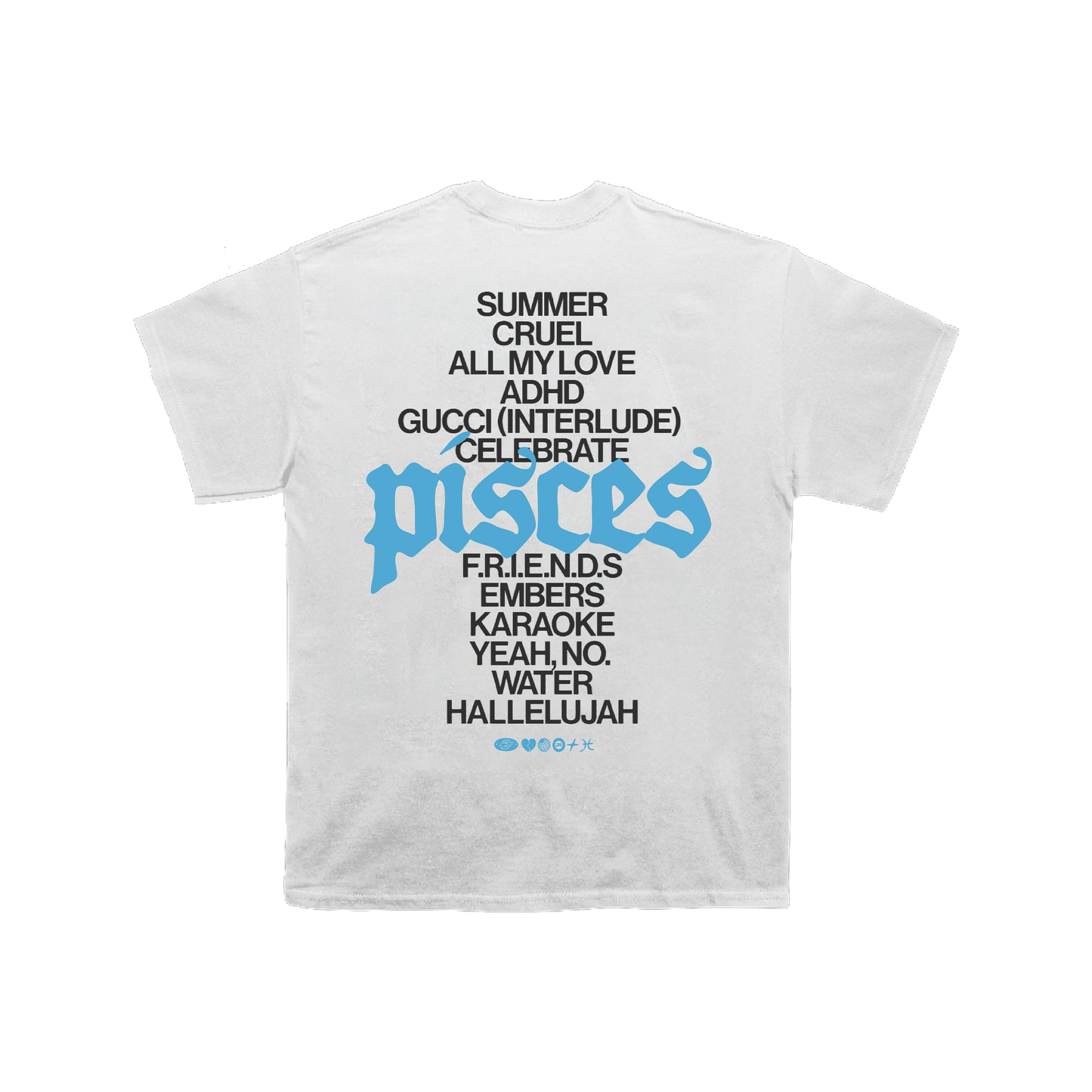 Pisces Tracklist Tee