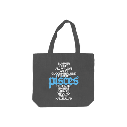 Pisces Tracklist Tote