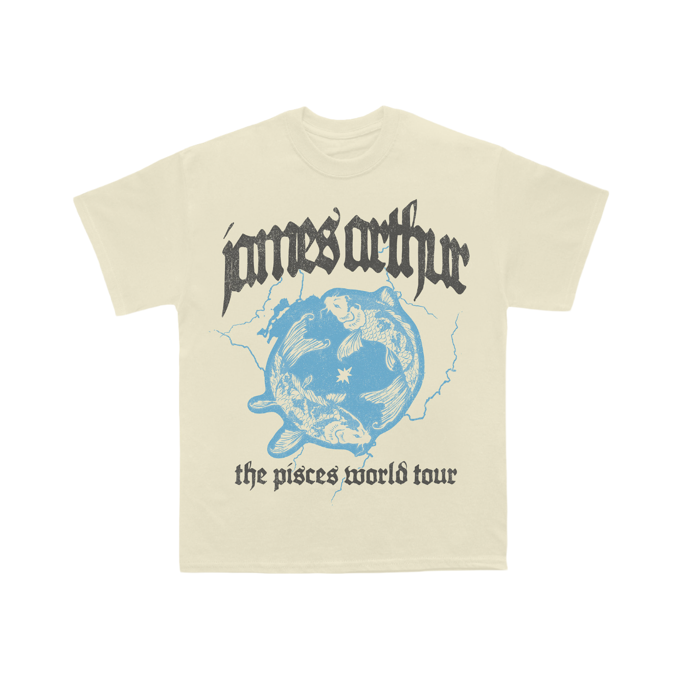 Pisces Vintage Yellow Tee
