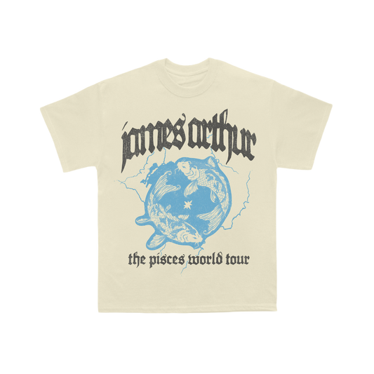 Pisces Vintage Yellow Tee