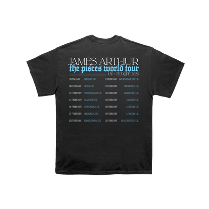 Pisces Photo Itin 2026 Charcoal Tee