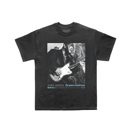 Pisces Photo Itin 2026 Charcoal Tee