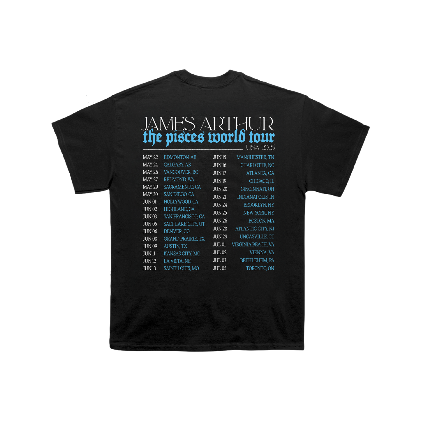 Pisces Photo Dateback Tee