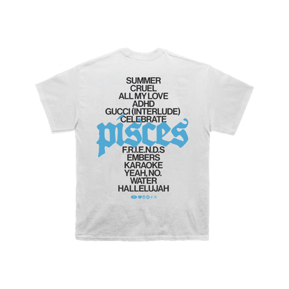 Pisces Tracklist Tee