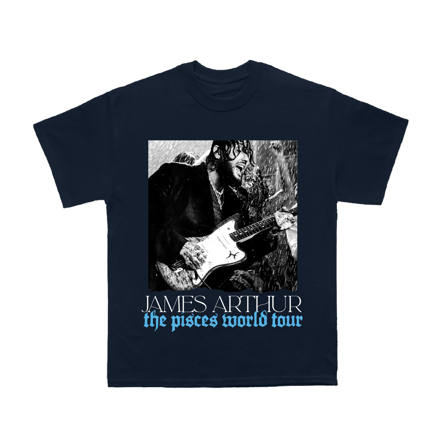 Pisces Photo Itin 2026 Navy Tee