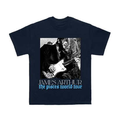 Pisces Photo Itin 2026 Navy Tee